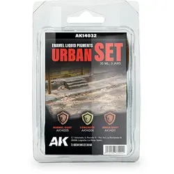 AK Urban Set - Liquid Pigment (3x)