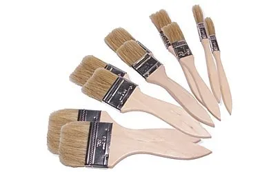 Malerpinsel, Pinsel Set Flachpinsel Satz Pinselsatz 5 Größen 10