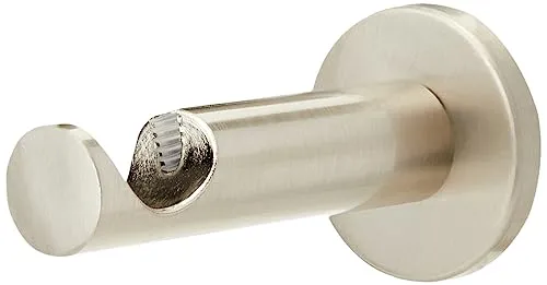 Gardinia Träger offen für Ø 25 mm Edelstahl-Optik 8 cm, Metall