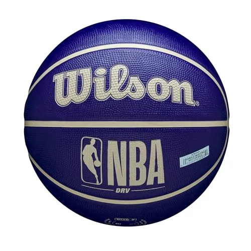 Wilson NBA DRV Outdoor-Basketball, Indigo/Beige, Größe 17,8–74,9 cm