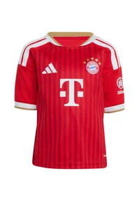 adidas Performance FC Bayern München Mini Kit Trikot Home 26-27, Kinder, Rot - Hochwertiges Mini Kit Trikot für junge Fans des FC Bayern München, ideal für die ersten Fußballspiele und sportliche Aktivitäten.