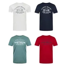 TOM TAILOR Herren T-Shirt 4er Pack von Tom Tailor