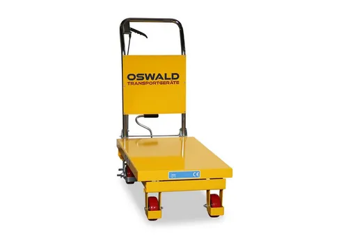 OSWALD Transportgeräte Gabelhubwagen Fahrbarer Hubtisch 150 bis 1.500 kg, 700 bis 1.000 mm Hubhöhe