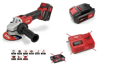 Flex Akku-Winkelschleifer L 125 18.0-EC C  125mm  491.330 von Flex