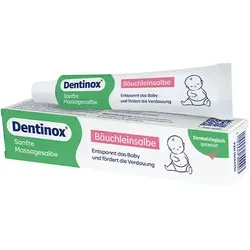 DENTINOX Bäuchleinsalbe 50 ml - Beruhigende Salbe für die Pflege des Bauchbereichs, ideal für empfindliche Haut, leicht aufzutragen und angenehm in der Anwendung.