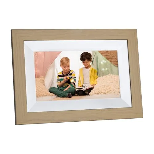KODAK RCF-702W Digitaler Bilderrahmen, 17,8 cm, 32 GB, WLAN (Naturholz)
