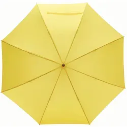 Stockschirm Automatik Groß 120cm Damen Herren Fiberglas XXL Regenschirm Gelb