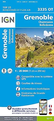 Produktbild Grenoble 1:25 000 (TOP 25)