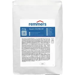 Remmers Quarzsandmischung 03/08 DF 25kg - Hochwertige feuergetrocknete Quarzsandmischung für vielseitige Anwendungen im Garten- und Landschaftsbau, ideal für eine stabile Grundlage.