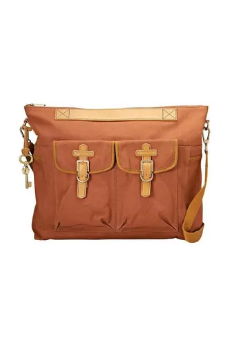 Fossil Weekender Stoff Braun VRI II Fab in braun von Fossil