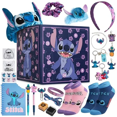 Produktbild Disney Stitch Adventskalender 2024 – 24 Überraschungen für kreative Entdecker