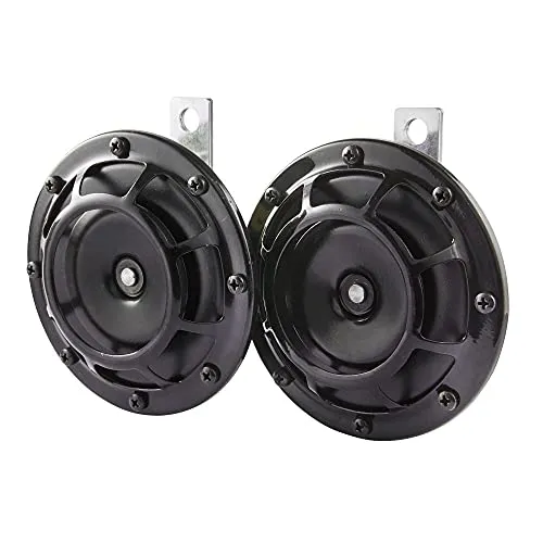 HELLA Horn B133 - 12V 110dB(A) - Hupen & Signalhörner mit 110 dB(A) Schalldruck, robustes Metallgehäuse, ideal für Fahrzeuge, schützt vor Feuchtigkeit und bietet hohe Klangfrequenz.