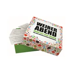 Weiberabend XXL (Kartenspiel) - Gesellschaftsspiel für unvergessliche Mädelsabende mit über 400 witzigen und gewagten Fragen, ideal für spannende Gespräche und um Freundinnen besser kennenzulernen.