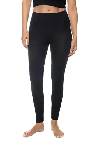 Mey Tagwäsche Serie Wool Love Damen Leggings Schwarz (L)
