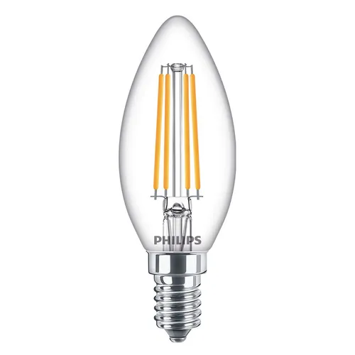 PHILIPS E14 LED Kerzenlampe 6,5W wie 60W warmweisses Licht