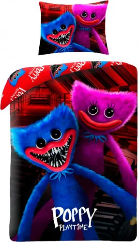 Halantex Bettwäsche-Set für Kinder, Bettbezug 140 x 200 cm und Kissenbezug 70 x 90 cm, Baumwolle, Mehrfarbig