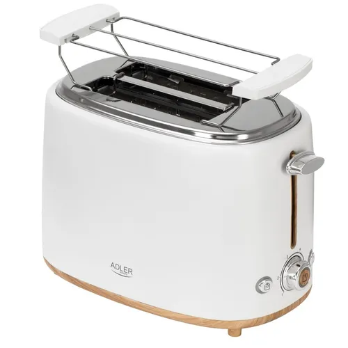 Adler AD 3225 Toaster mit Roste in weiß von Adler