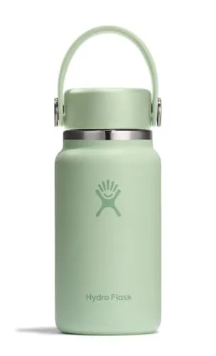 Hydro Flask – Micro Hydro 200 ml – Auslaufsichere, Isolierte Mini-Flasche – Hält Getränke bis zu 7 Stunden Kalt & Heiß – Kompakt & Robust - Aloe
