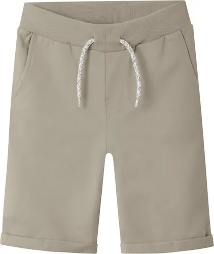 Name It Vermo Long Sweat Short Jungen in beige von NAME IT