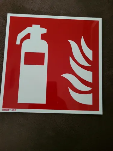 Feuerlöscher Brandschutzzeichen rot/weiß Limar Lite 55/8 neu Kunststoff