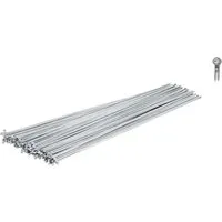 Force Speichen Inox Silber 2mm ohne Nippel Preis für 6 Stück Länge in mm : 254