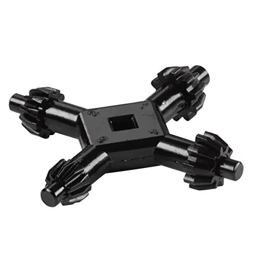 wolfcraft Universal-Bohrfutterschlüssel I 2635000 I Passendes Zubehörwerkzeug für Zahnkranz-Bohrfutter I für alle gängigen Bohrfutter