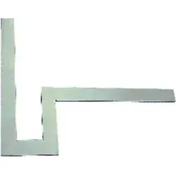 Flanschenwinkel 400 x 400mm verzinkt von FORMAT