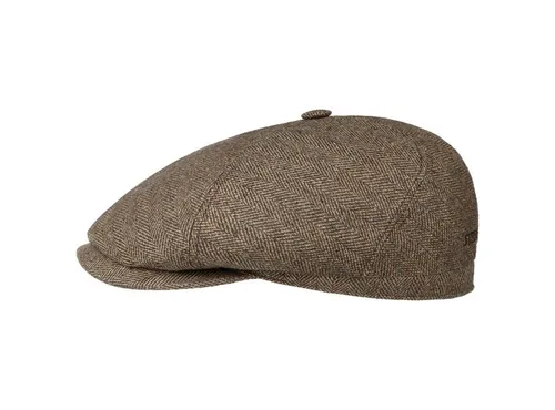 Stetson Flat Cap (1-St) Schirmmütze mit Schirm, Made in the EU
