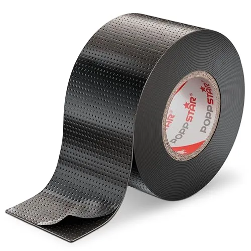 Produktbild POPPSTAR selbstverschweißendes Isolierband, universal, 5m x 38mm x 0,76mm, schwarz, 1 Rolle