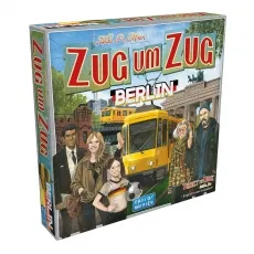 Asmodee Zug um Zug Berlin - deutsch - Gesellschaftsspiel: Erlebe ein spannendes Zug-Abenteuer durch Berlin, ideal für Familien und erfahrene Spieler. Strategisch Bahnverbindungen legen und Punkte sammeln!