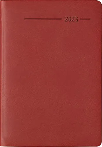Taschenkalender Buch Tucson rot 2023