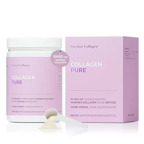 Swedish Collagen Pure Meereskollagenpulver 10.000 mg, 300 g