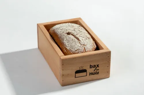 Produktbild bax im Holz Brot-Holzbackrahmen Backform aus massivem Buchenholz
