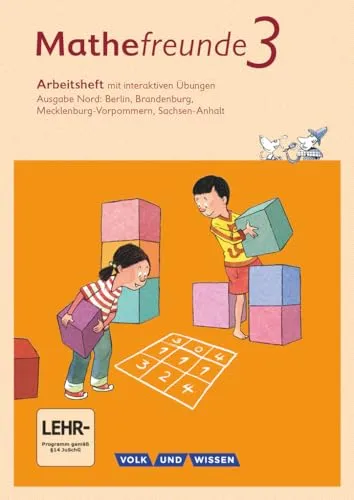 Mathefreunde - Ausgabe Nord 2015 - 3. Schuljahr: Arbeitsheft mit interaktiven Übungen online