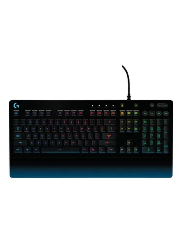 Logitech G213 Prodigy Gaming Keyboard - Hintergrundleuchtet für intensives Gaming - Gaming Tastaturen mit RGB-Hintergrundbeleuchtung und benutzerfreundlicher USB-Anschluss für ultimativen Komfort und Leistung.