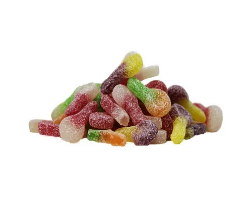 Fruchtgummi Bären & Co. Süßigkeit, Fruchtgummi saure Fruit Dummies ohne Gelatine Laktosefrei 1000g