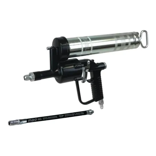 MATO Druckluft-Fettpresse, 400 g - Sonstige Werkzeuge, Einhand-Druckluftfettpresse mit optimaler Fettkontrolle und bis zu 400 bar Arbeitsdruck für effizientes Arbeiten.