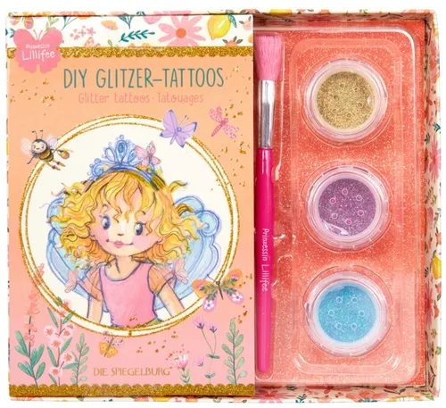 Die Spiegelburg DIY Glitzer-Tattoos - Prinzessin Lillifee