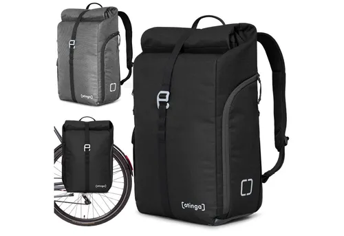 otinga Fahrradtasche Flip V3 in schwarz von otinga