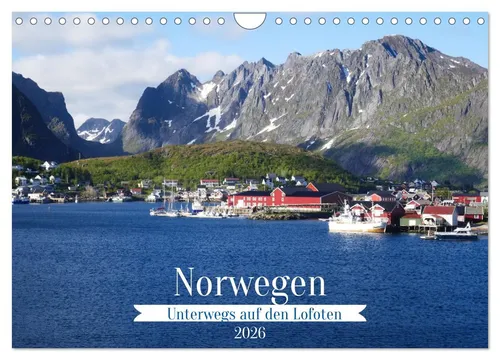 Peggy Daum | Norwegen - Unterwegs auf den Lofoten 2026 - Kalender für 2026 mit atemberaubenden Landschaften der Lofoten, perfekt für Reisende und Naturfreunde. Entdecken Sie die Schönheit Norwegens Monat für Monat!