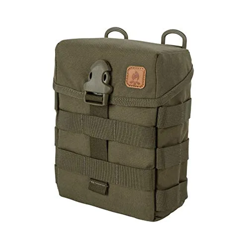 Helikon-Tex E£E Tasche RAL 7013 - Praktische MOLLE/PALS Tasche für Schießen, Jagen & Angeln. Mit Duraflex-Schnallenverschluss und mehreren Innentaschen für optimale Organisation.