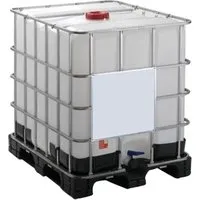 IBC Container 1000 Liter UN-Kennzeichnung - Regentonnen & Wasserzapfstellen, ideal für den sicheren Transport von Flüssigkeiten mit UN-Y-Gefahrgutzulassung und temperaturbeständig bis +60°C.