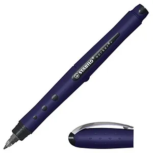 STABILO worker+ medium NatureCOLORS Wildflower Tintenroller preußischblau 0,5 mm, Schreibfarbe: blau, 1 St.