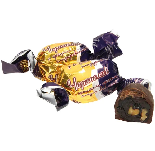 Konfekt mit trocken Pflaume und Walnuss 1kg Konfekt Packung