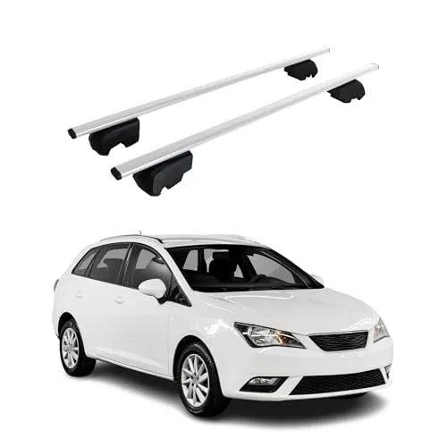 OMAC Dachträger Gepäckträger für Seat Ibiza 4 (2009-2016) in silber von OMAC