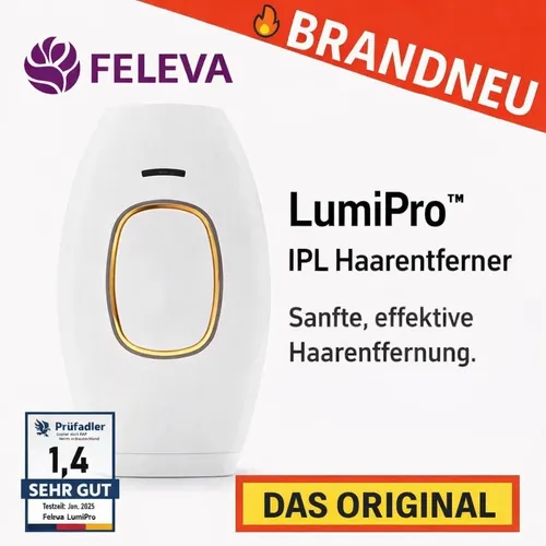 Feleva LumiPro™ IPL Haarentfernungssystem für Damen