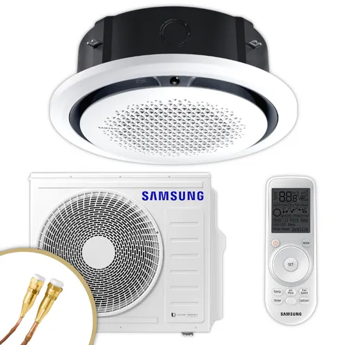 SAMSUNG 360°-Deckenkassetten-Set WindFree 7,1 kW von Samsung