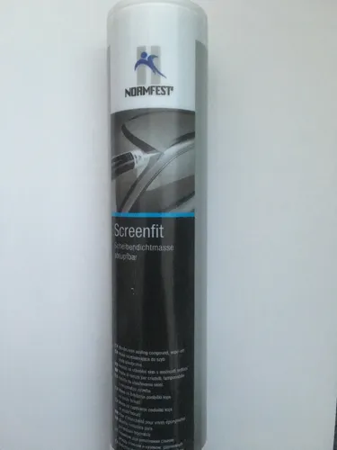 Normfest Screenfit Scheiben Dichtmasse Scheibendichtung schwarz 1x310ml
