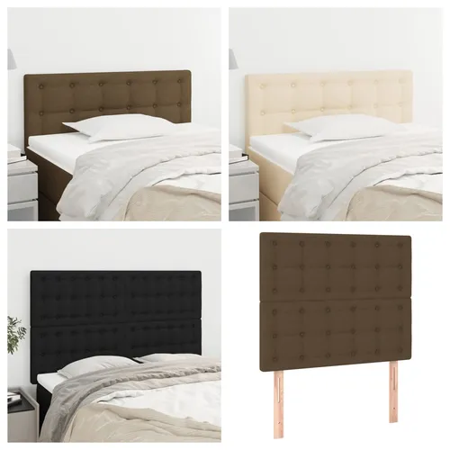 Stoff-Kopfteile für Einzel- und Doppelbetten