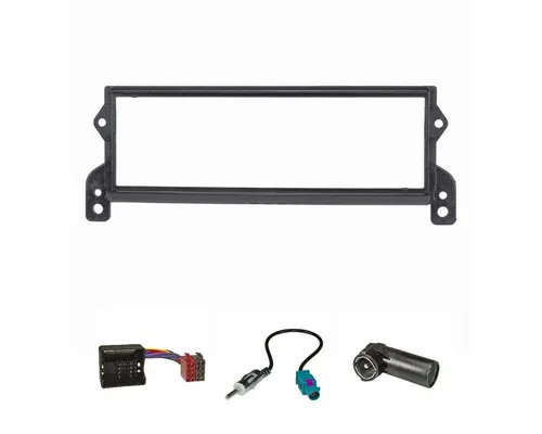 tomzz Audio Radioblende passt für BMW Mini One One D Cooper Cooper S (R50 R52 R53) Autoradio